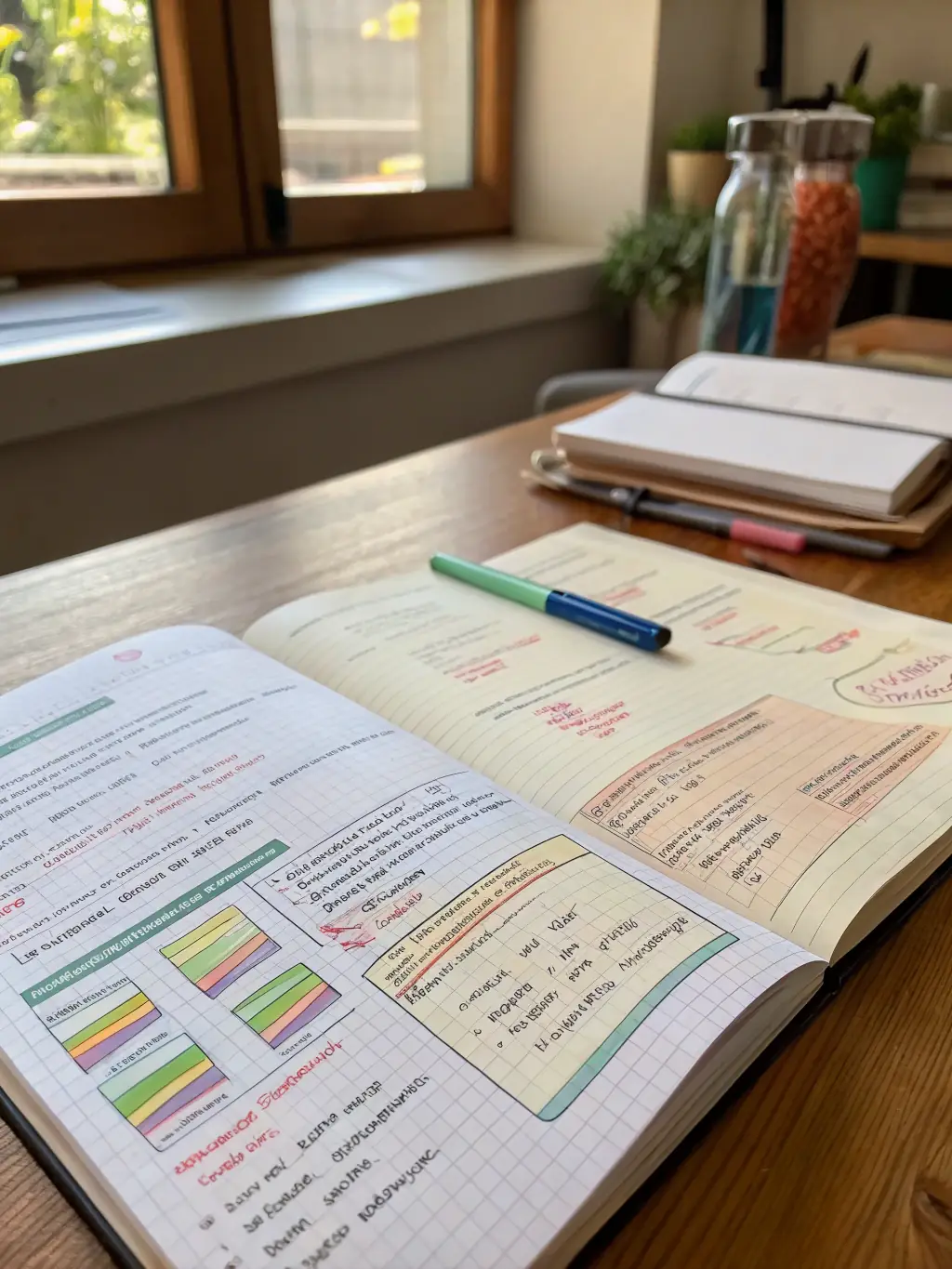 A close-up image of a consultant's notebook with handwritten notes and diagrams, symbolizing the analytical and strategic thinking involved in consulting.